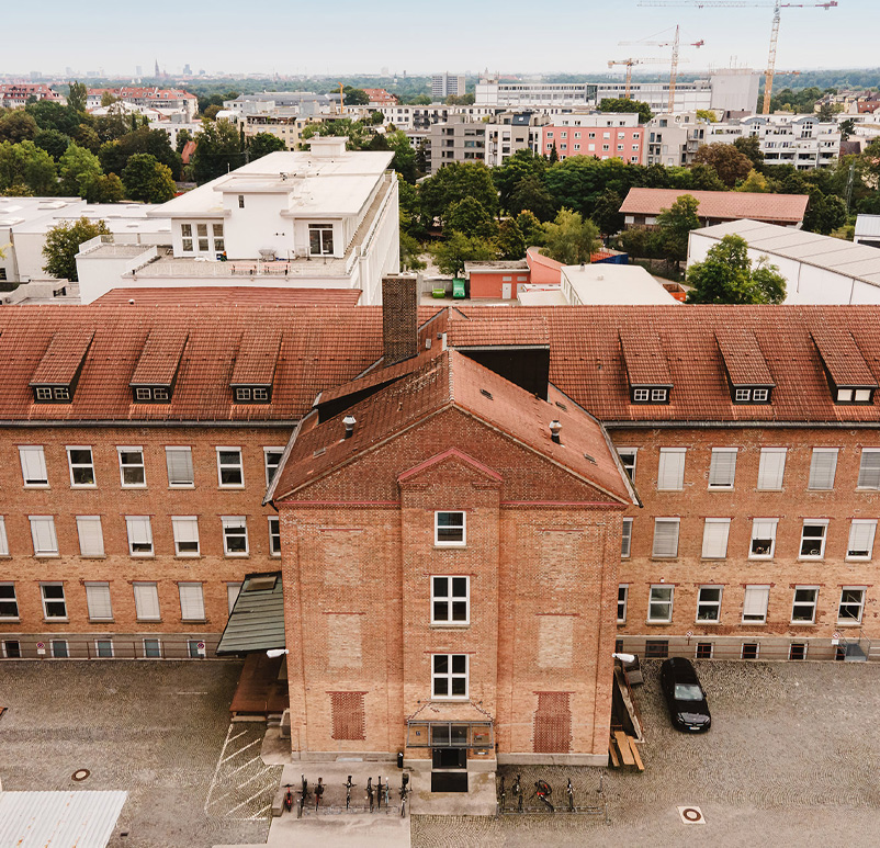 Bild von dem Bürogebäude der mantro GmbH