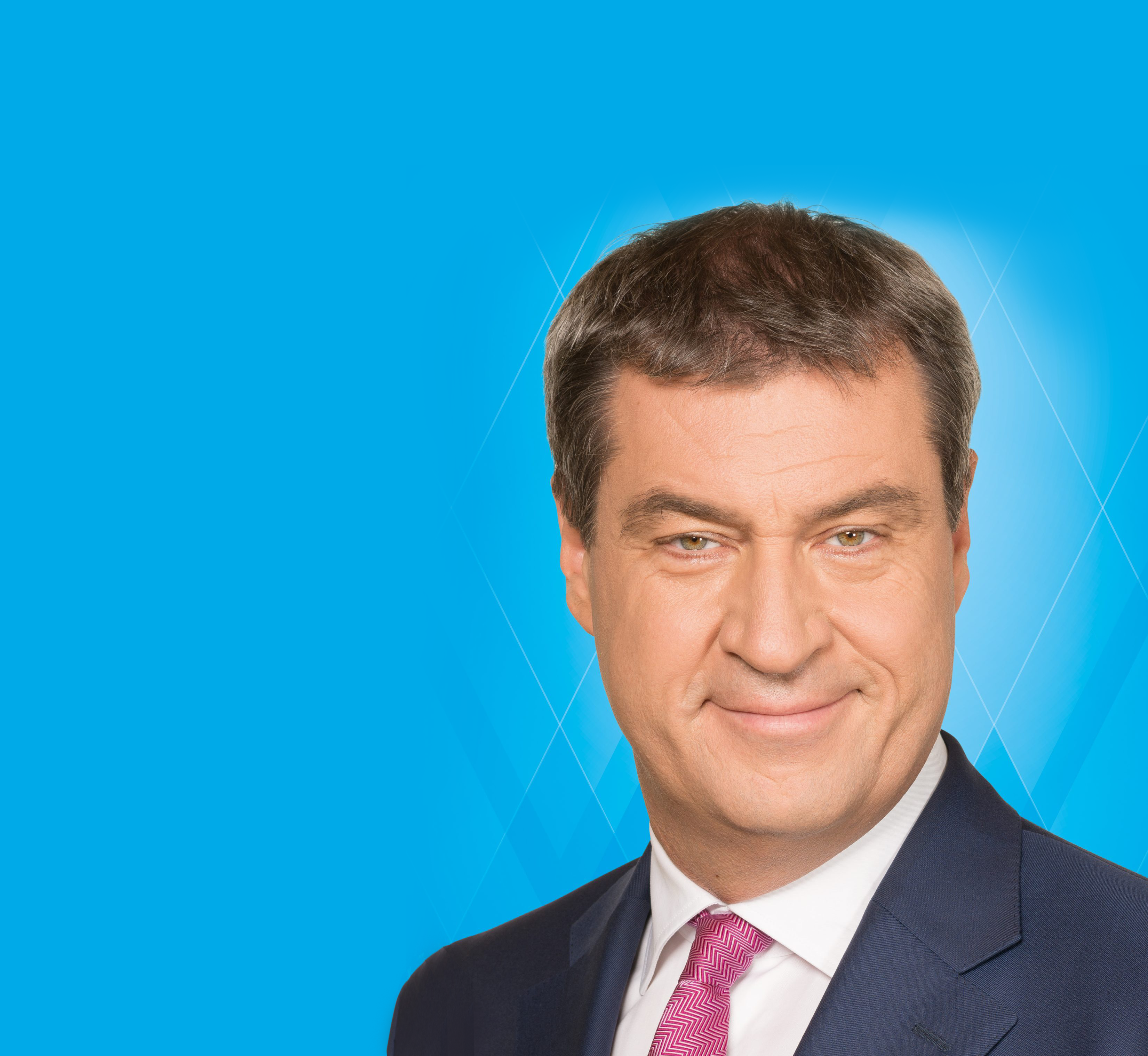 Portrait des Ministerpräsidenten Herrn Dr. Markus Söder